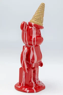 KARE Design Decofiguur Gelato Bear Red 40cm Cheap