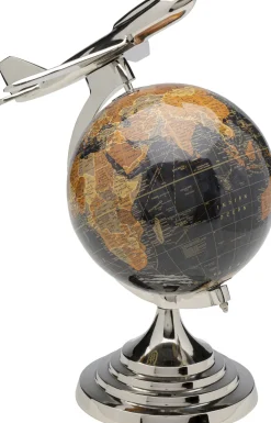 KARE Design Decofiguur Globe Top Plane 39cm Flash Sale