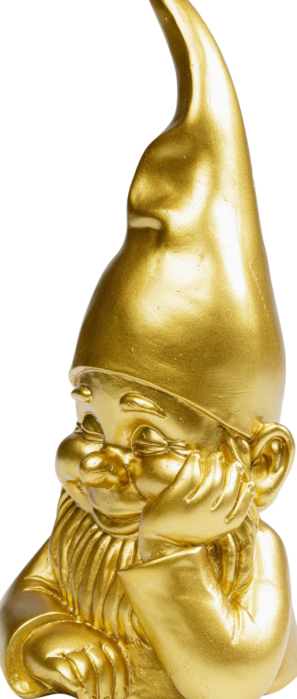 KARE Design Decofiguur Gnome Gold 21cm Clearance