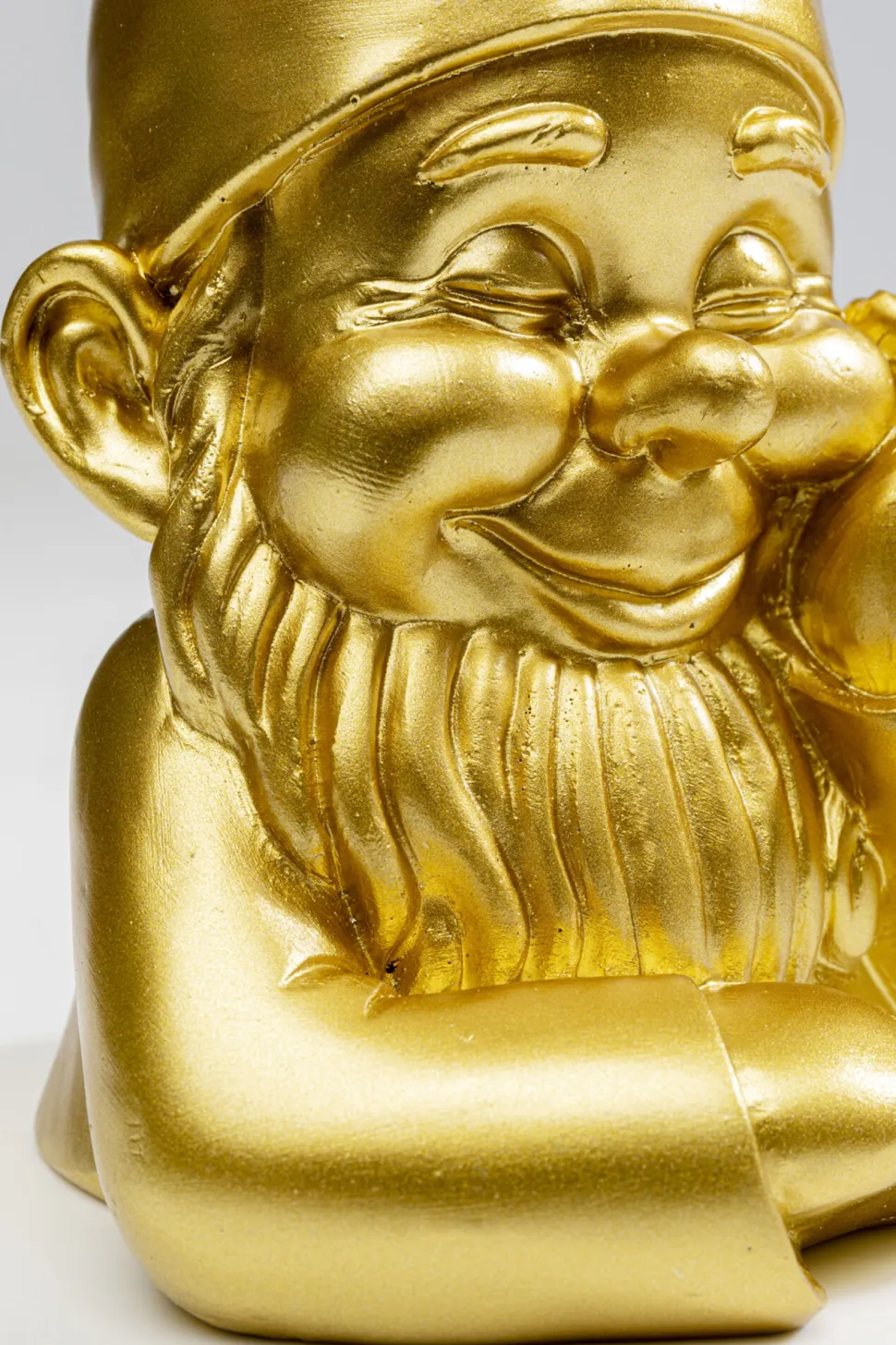 KARE Design Decofiguur Gnome Gold 21cm Clearance
