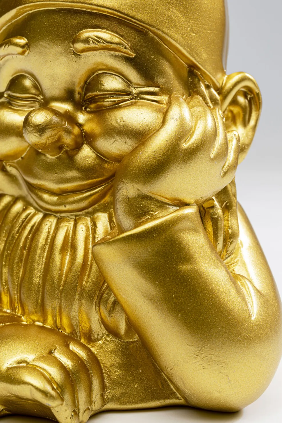 KARE Design Decofiguur Gnome Gold 21cm Clearance