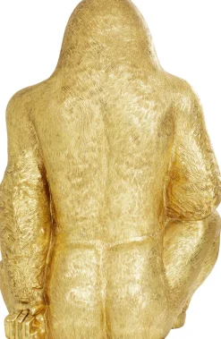KARE Design Decofiguur Gorilla Goud XL 180cm Clearance