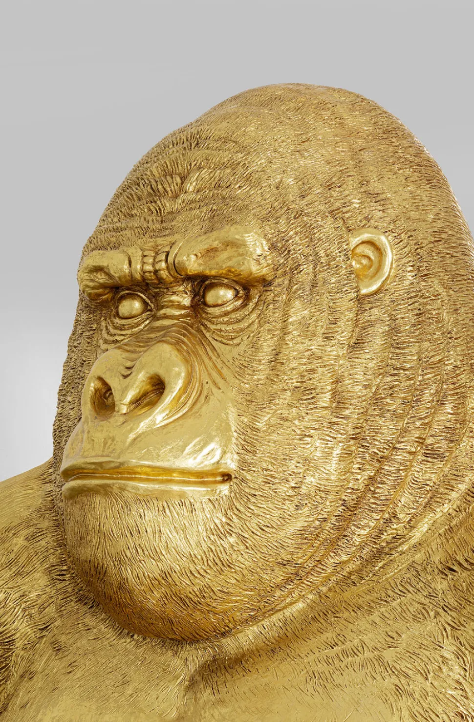 KARE Design Decofiguur Gorilla Goud XL 180cm Clearance