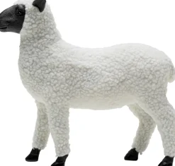 KARE Design Decofiguur Happy Sheep Wool White 28cm Online