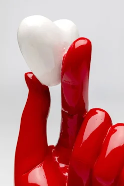 KARE Design Decofiguur Holding Heart 26cm Outlet