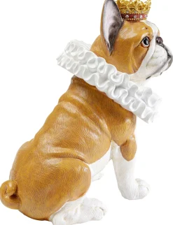 KARE Design Decofiguur King Dog Brown 29cm Cheap