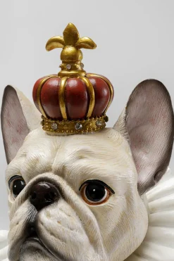 KARE Design Decofiguur King Dog White 33cm Outlet