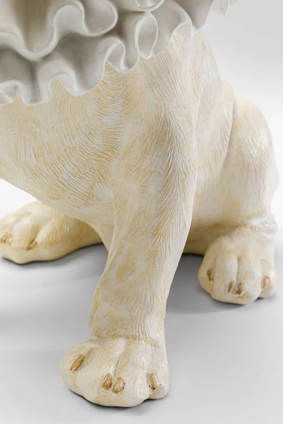KARE Design Decofiguur King Dog White 33cm Outlet