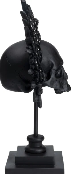 KARE Design Decofiguur King Skull Zwart Clearance