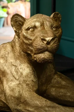 KARE Design Decofiguur Leeuw Goud 113cm Shop