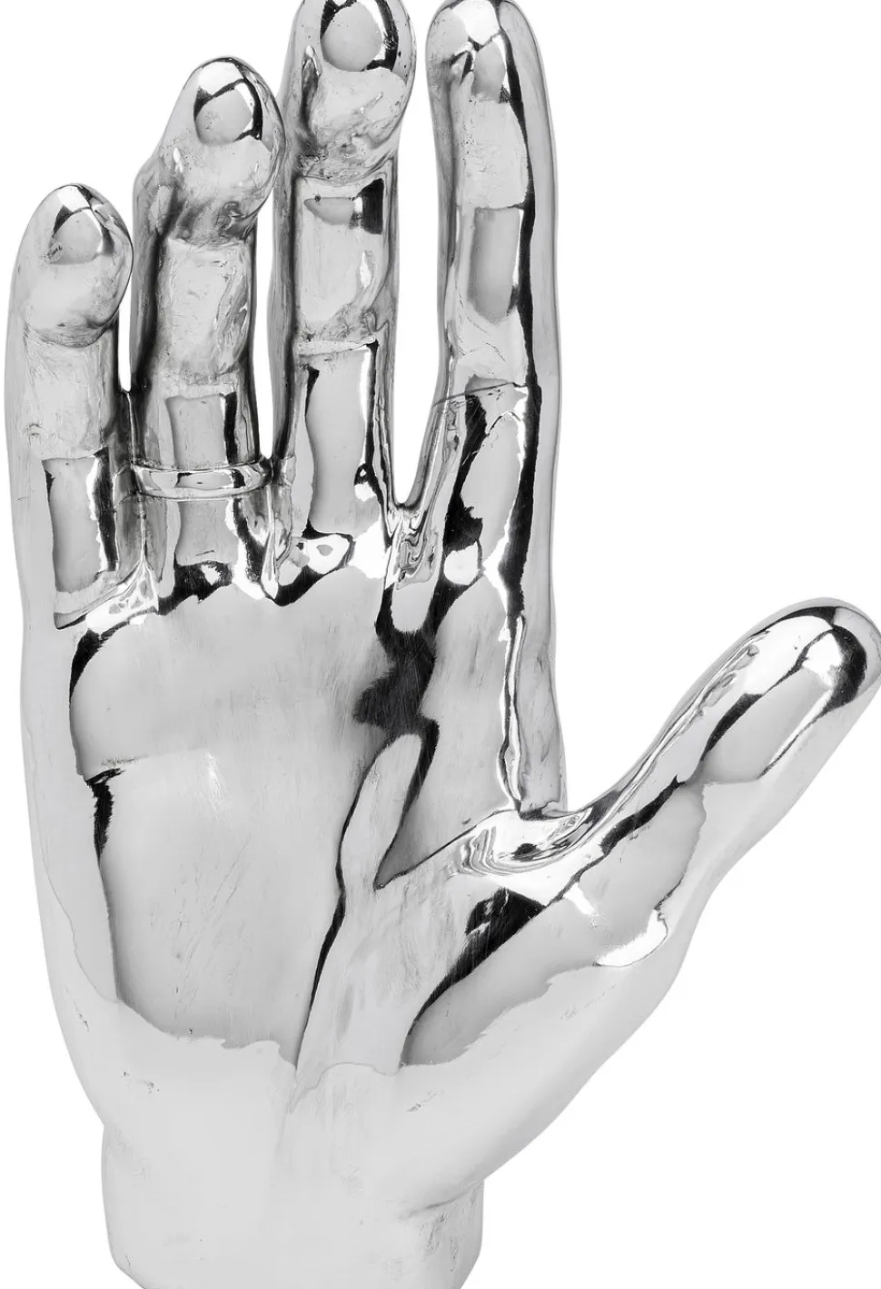KARE Design Decofiguur Mano Diamond Ring Zilver Online