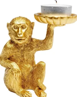 KARE Design Decofiguur Monkey Theelichthouder 11cm Outlet