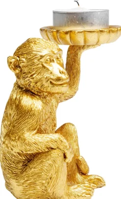 KARE Design Decofiguur Monkey Theelichthouder 11cm Outlet