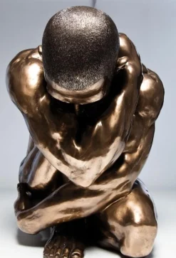 KARE Design Decofiguur Nude Man Hug Brons 54cm Cheap