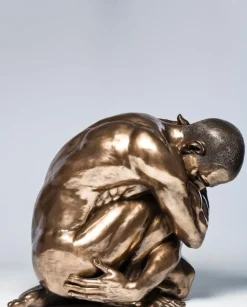 KARE Design Decofiguur Nude Man Hug Brons 54cm Cheap