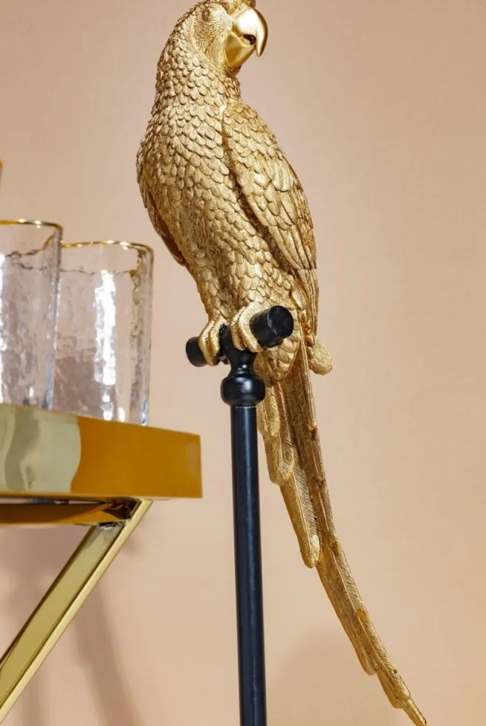 KARE Design Decofiguur Parrot Goud Online