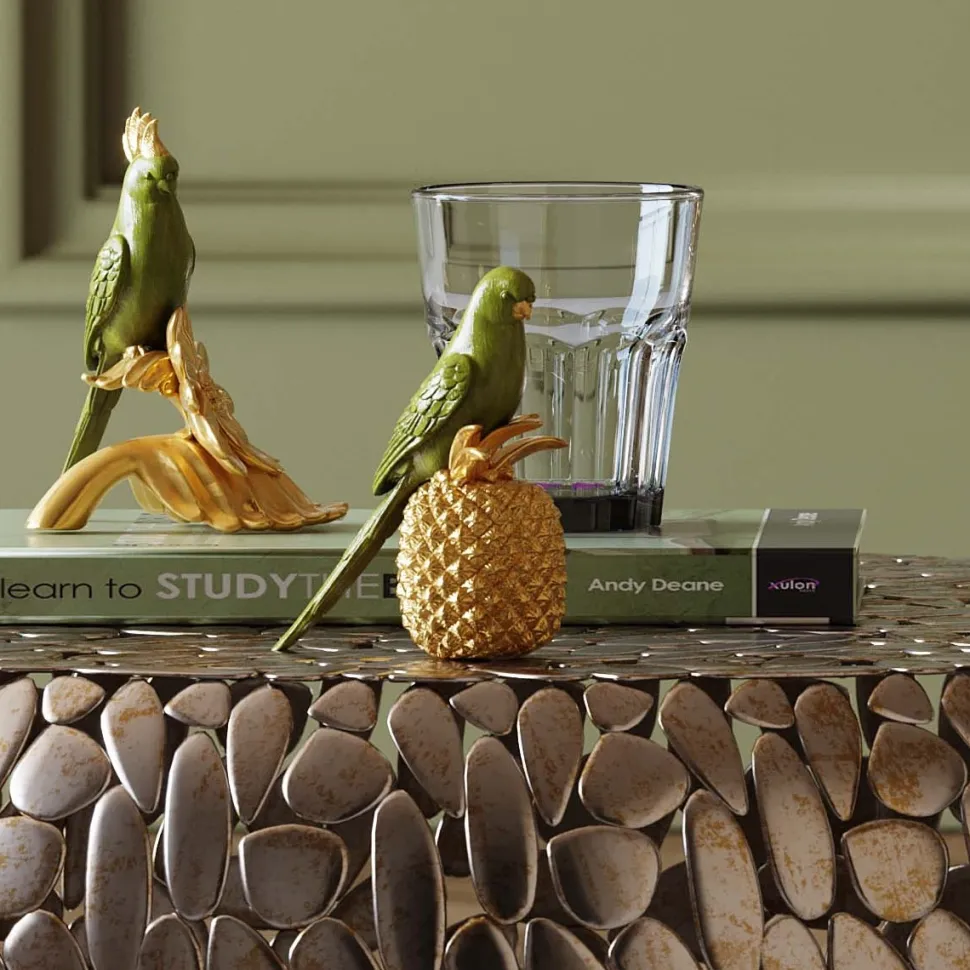 KARE Design Decofiguur Pineapple Parrot Shop