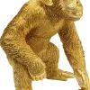 KARE Design Decofiguur Playing Ape Goud 50cm Flash Sale