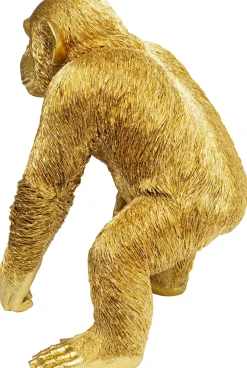 KARE Design Decofiguur Playing Ape Goud 50cm Flash Sale