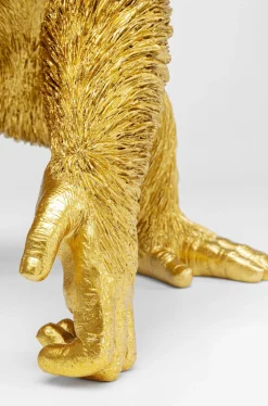 KARE Design Decofiguur Playing Ape Goud 50cm Flash Sale