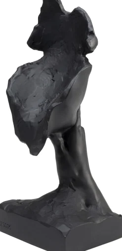 KARE Design Decofiguur Quiet Face Black 31cm Sale