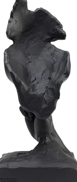KARE Design Decofiguur Quiet Face Black 31cm Sale