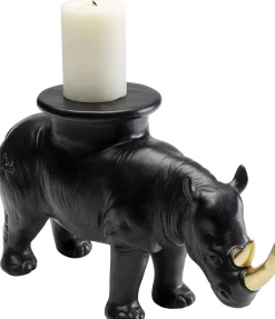 KARE Design Decofiguur Rhino Black 41cm Store