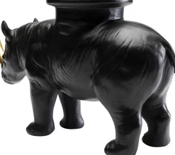 KARE Design Decofiguur Rhino Black 41cm Store