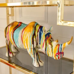KARE Design Decofiguur Rhino Colore 26cm Best