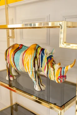KARE Design Decofiguur Rhino Colore 26cm Best