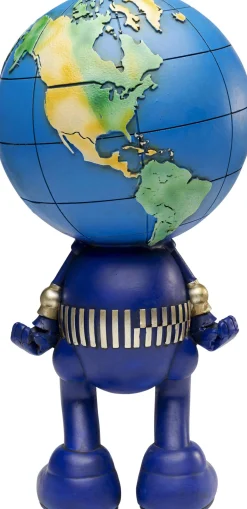 KARE Design Decofiguur Robot World 50cm Cheap