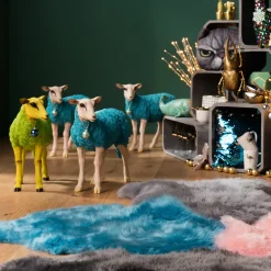 KARE Design Decofiguur Sheep Colore Groen Flash Sale