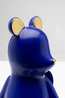 KARE Design Decofiguur Sitting Bear Blue 20cm Store