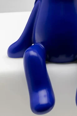 KARE Design Decofiguur Sitting Bear Blue 20cm Store