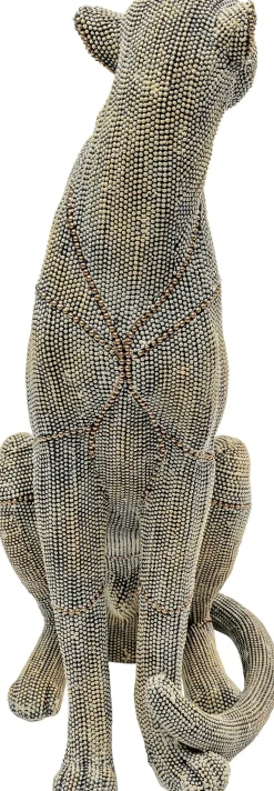 KARE Design Decofiguur Sitting Leopard Pearls 42cm Shop