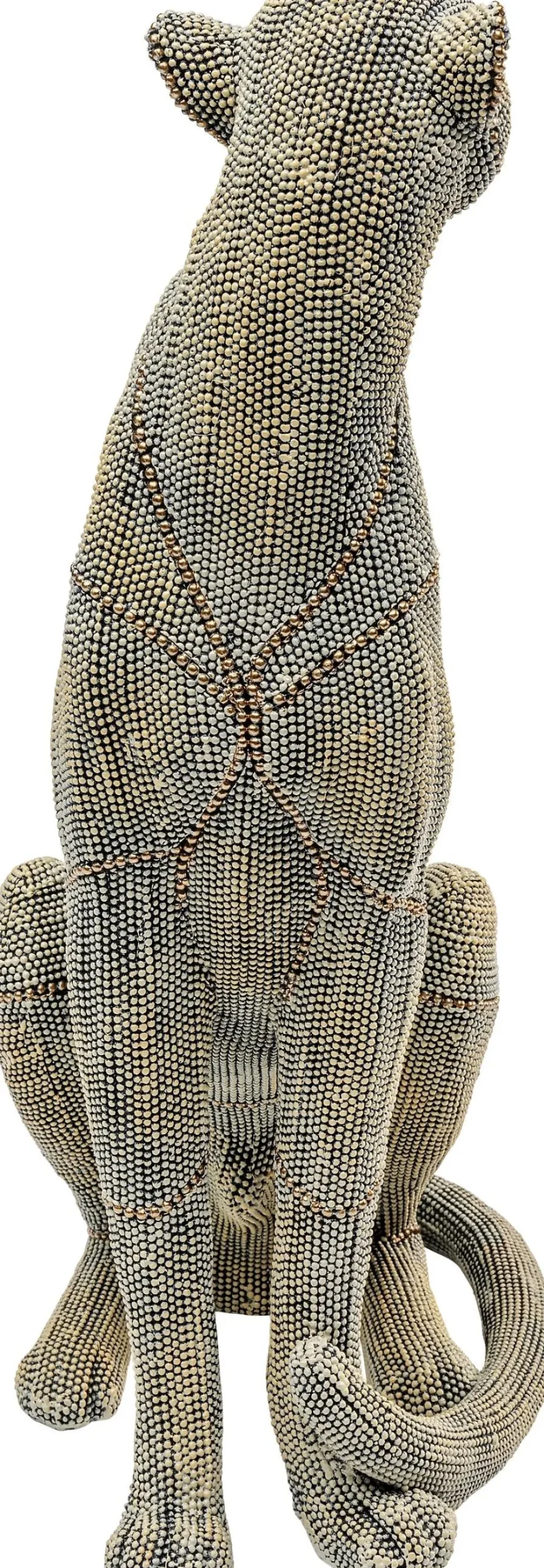 KARE Design Decofiguur Sitting Leopard Pearls 42cm Shop