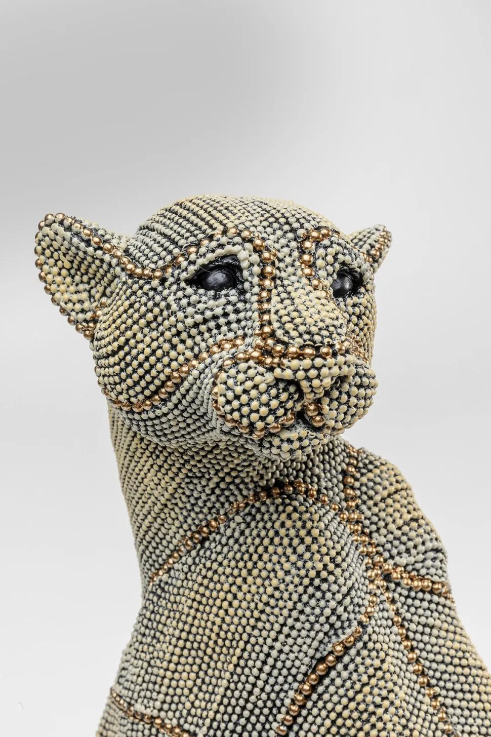 KARE Design Decofiguur Sitting Leopard Pearls 42cm Shop