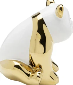 KARE Design Decofiguur Sitting Panda Gold 18cm Discount