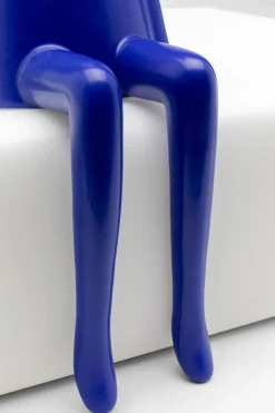 KARE Design Decofiguur Sitting Rabbit Blue 35cm Store