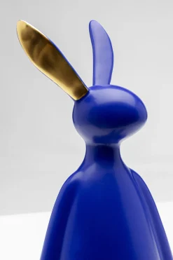 KARE Design Decofiguur Sitting Rabbit Blue 35cm Store