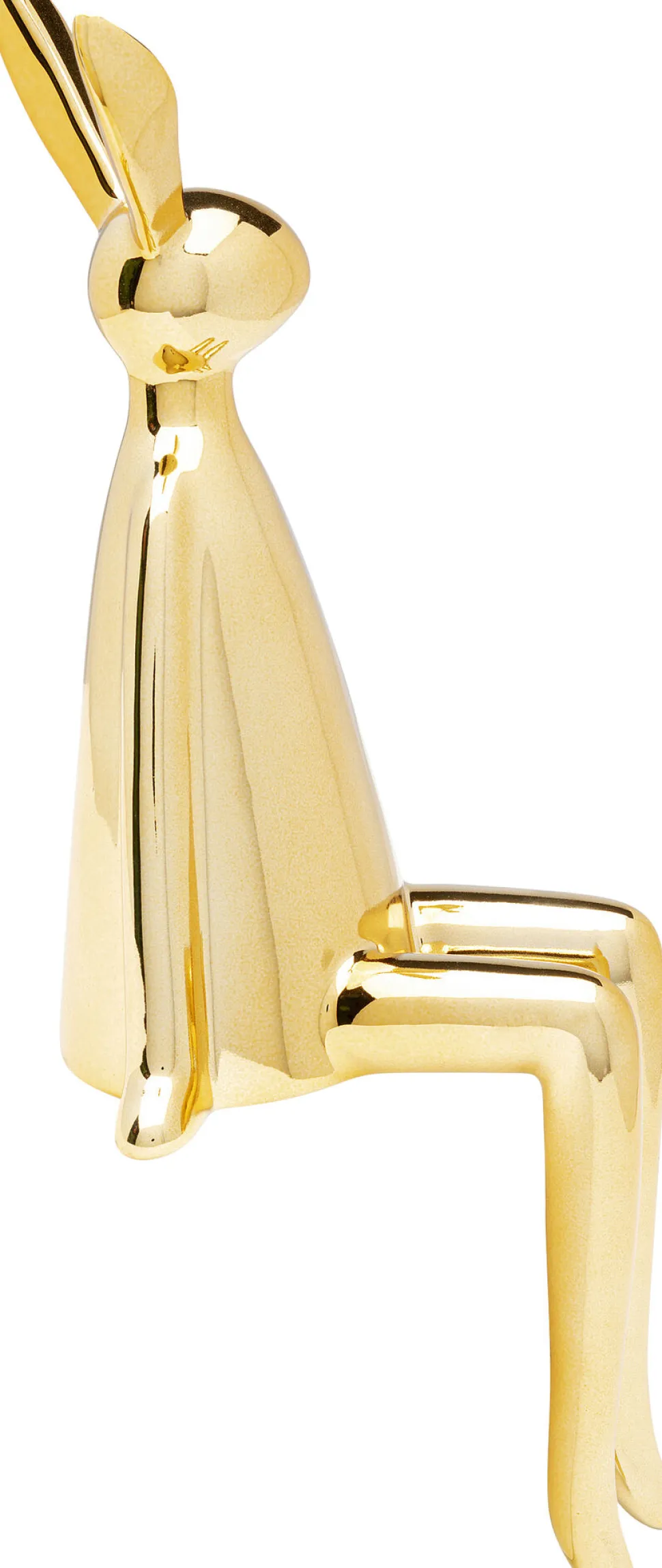 KARE Design Decofiguur Sitting Rabbit Gold 35cm Online