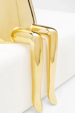 KARE Design Decofiguur Sitting Rabbit Gold 35cm Online