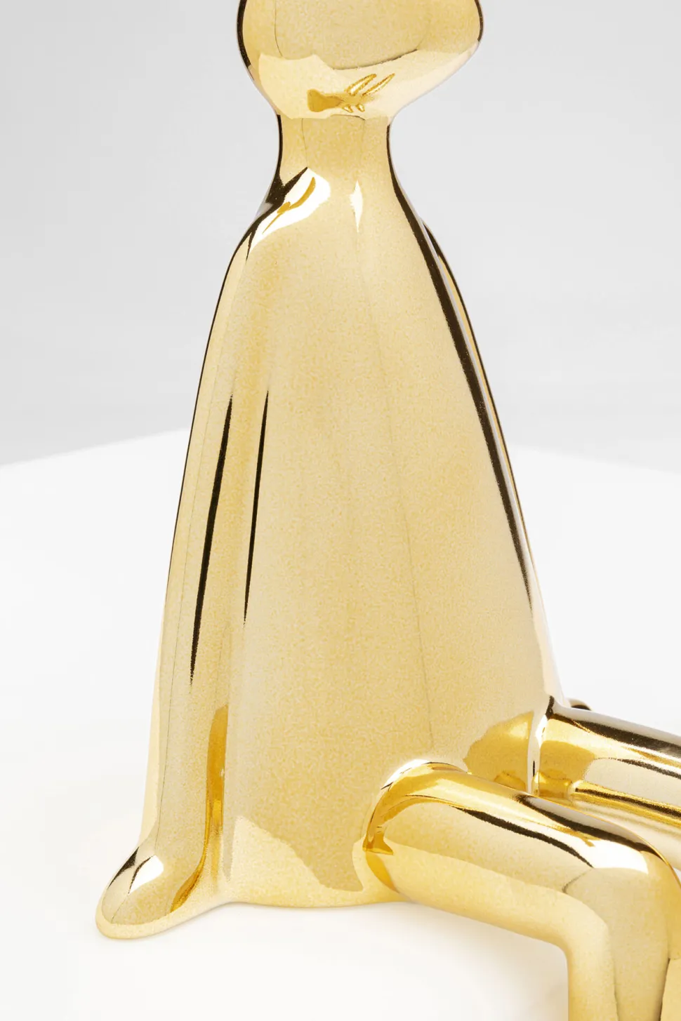 KARE Design Decofiguur Sitting Rabbit Gold 35cm Online