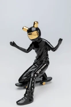 KARE Design Decofiguur Skating Astronaut Black 21cm Sale