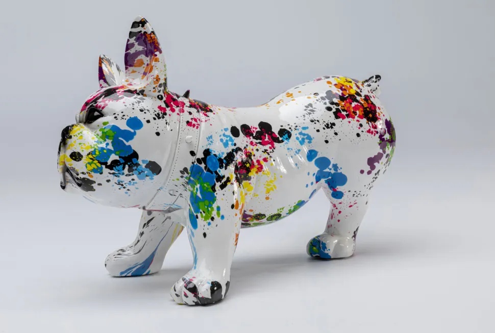 KARE Design Decofiguur Splash Bulldog 32cm Clearance