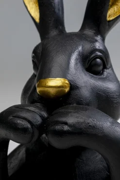 KARE Design Decofiguur Sweet Rabbit Black 23cm Shop