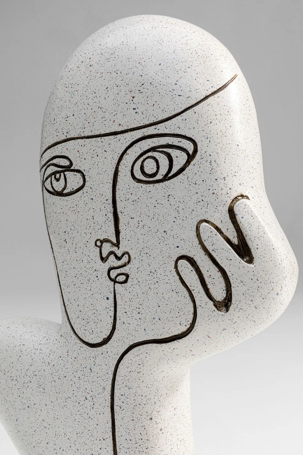 KARE Design Decofiguur Thought White 27cm Shop