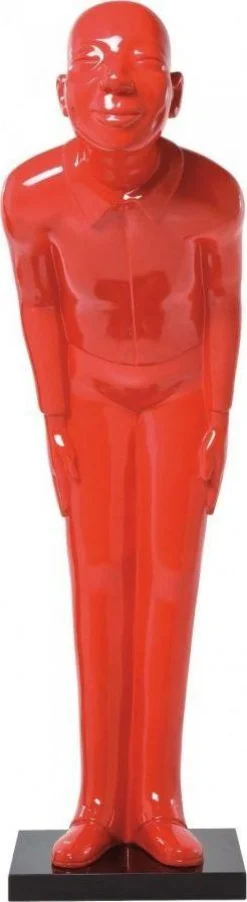 KARE Design Decofiguur Welcome Guests Rood XL Sale