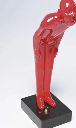 KARE Design Decofiguur Welcome Guests Rood Klein Clearance