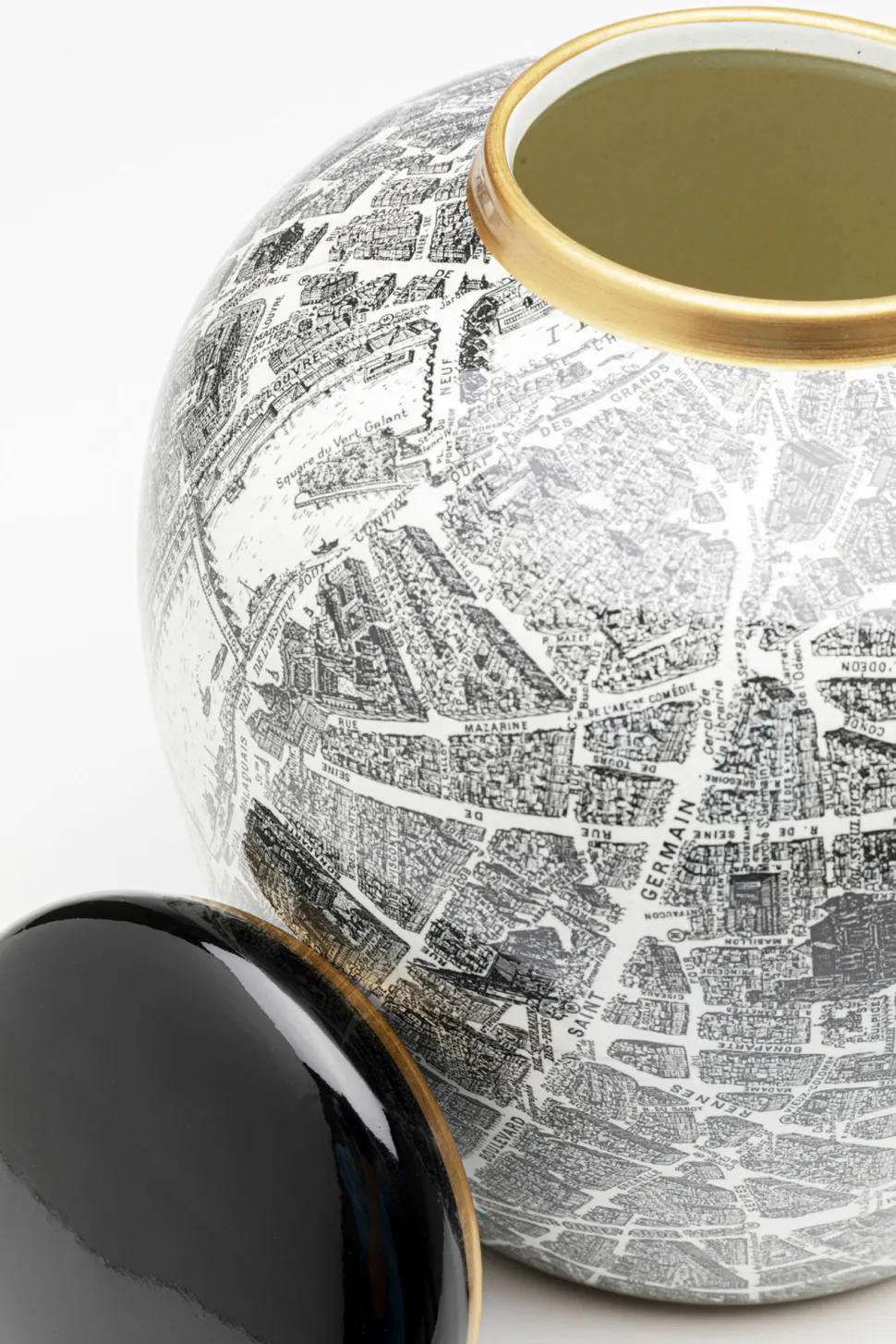 KARE Design Deco Pot Streets Of Paris 21cm Discount